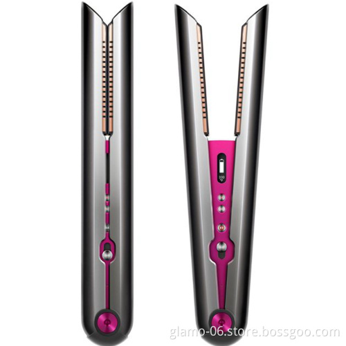 Mini Hair Straightener Multi-function Barber Hair Straightener 2021 Wholesale Best Titanium Gold Crystal Professional Flat Iron